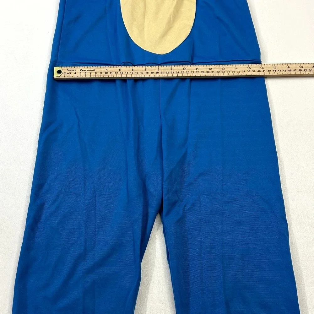 Blue Speedster Sonic Hedgehog Costume, Size L